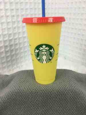 Starbucks Color Changing Tumbler Yellow - Sold on eBay Jun, 27th 2019 for $22.77