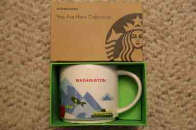 Starbucks Coffee Mug 'You Are Here' Collection WASHINGTON 14oz 2015 - Sold on eBay Jun, 26th 2019 for $19.99