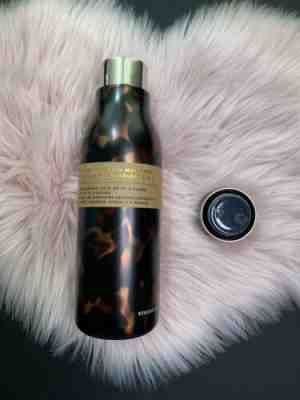Starbucks Stainless Steel Tortoise Shell Water Bottle 20OZ Screw Top NEW RARE - Sold on eBay Jun, 26th 2019 for $19.99