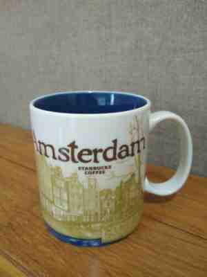 Amsterdam Starbucks Coffee mug 2011 Collector Series 16 oz  - Sold on eBay Jun, 26th 2019 for $29.99