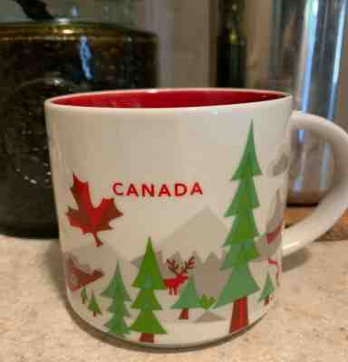 Starbucks Mug - You Are Here Collection - Canada - 2013 - 14oz. - Sold on eBay Jun, 26th 2019 for $18.00