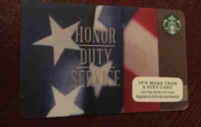 Lot Of 150 STARBUCKS GIFT CARD "VETERANS DAY" RARE HONOR DUTY SERVICE LIMITED - Sold on eBay Jun, 26th 2019 for $150.00