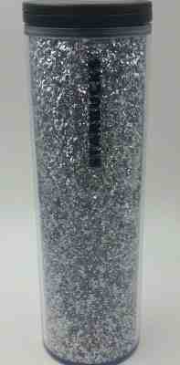 New Starbucks Tumbler Silver Glitter Acrylic Cup, Mug 16 oz  - Sold on eBay Jun, 26th 2019 for $15.99