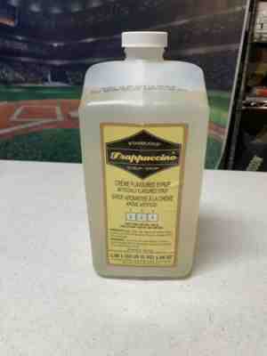 Starbucks Frappuccino Syrup Creme Flavored Syrup 63 Oz. (NEW SEALED) - Sold on eBay Jun, 26th 2019 for $27.99