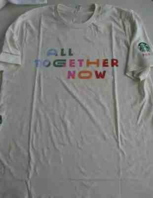 Starbucks Unisex Men's Women's T-Shirt Pride Rainbow 2019 L Men’s Lady GAGA - Sold on eBay Jun, 26th 2019 for $50.00
