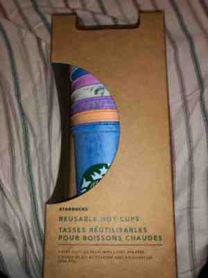 Starbucks Reusable Hot Cups With Lids - Sold on eBay Jun, 26th 2019 for $26.00