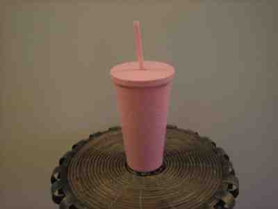 Starbucks 16 oz. Pink Tumbler with Pink Straw - Sold on eBay Jun, 26th 2019 for $39.99