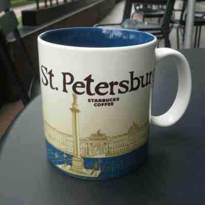 Original Starbucks City Mug 16 oz St.Petersburg Series 2016 Russia Discontinued - Sold on eBay Jun, 26th 2019 for $68.00