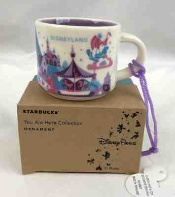 Disney Parks Starbucks Disneyland California You Are Here Mug Ornament New - Sold on eBay Jun, 26th 2019 for $35.99