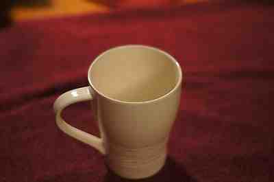 Starbucks Design Stockholm Coffee Mug cup 2008 White Ivory Textured ceramic tea - Sold on eBay Jun, 26th 2019 for $16.99