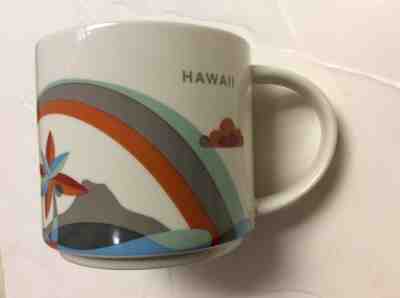 STARBUCKS HAWAII 2015 YOU ARE HERE Line Collection white coffee mug RARE LIMITED - Sold on eBay Jun, 26th 2019 for $24.99