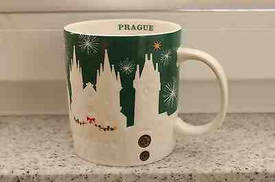 ? FREE SHIPPING ? Starbucks PRAGUE XMAS Christmas GREEN Relief City Mug * NEW ? - Sold on eBay Jun, 26th 2019 for $59.00