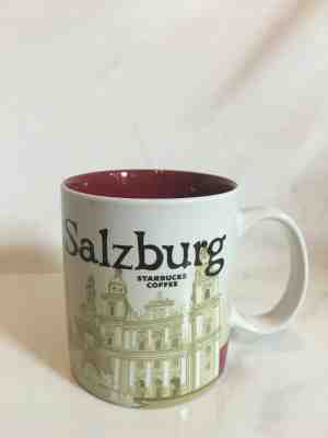 2016 Starbucks Salzburg / Austria Icon City Coffee Mug 16 oz - Sold on eBay Jun, 26th 2019 for $39.00