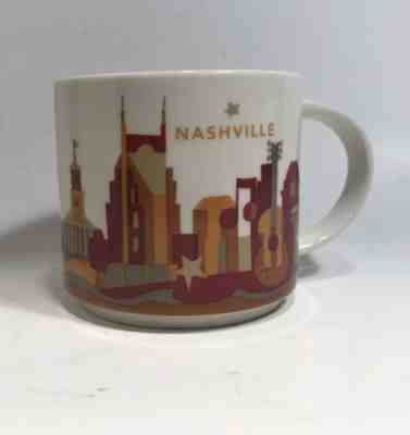Starbucks You Are Here Collection Mug NASHVILLE - Sold on eBay Jun, 26th 2019 for $16.00
