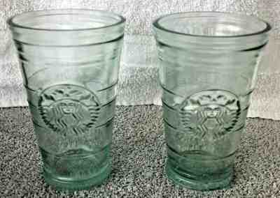 Starbucks ~ Collectible Green Glass Cup Tumbler Cold Grande ~ 16 oz Drink  - Sold on eBay Jun, 26th 2019 for $23.99