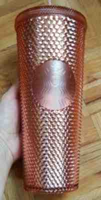 Starbucks Rose Gold Pink  Iridescent Sparkling Summer 2019 24oz Tumbler New - Sold on eBay Jun, 26th 2019 for $36.00