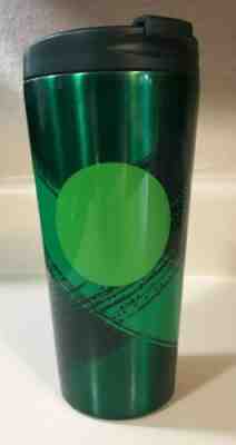 Starbucks Stainless Traveler Tumbler Mug Green Plaid Design 2014 Dot Collection - Sold on eBay Jun, 26th 2019 for $19.00