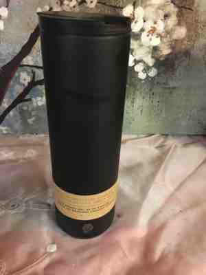 New Starbucks Matte Black FlipTop Stainless Steel Vacuum Insulated Tumbler 20oz. - Sold on eBay Jun, 26th 2019 for $20.00