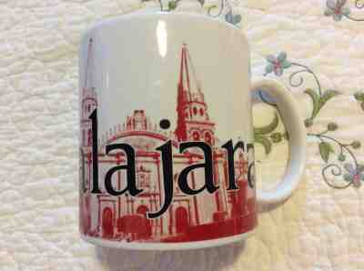 Starbucks Coffee Company 2004 Guadalajara Mug Red 4 1/8" Tall Made in Mexico - Sold on eBay Jun, 25th 2019 for $20.00