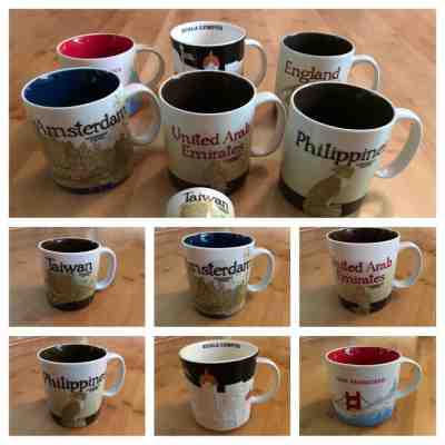 Starbucks Mug Collection lot of 7 Global Icon + You Are Here + Taiwan Demitasse - Sold on eBay Jun, 25th 2019 for $49.00