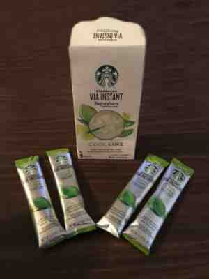 4 Pack Starbucks Via Cool Lime Refresher DISCONTINUED (BEST BEFORE FEB 28 2019) - Sold on eBay Jun, 25th 2019 for $35.00