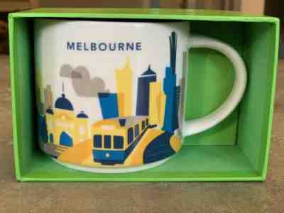 Melbourne Australia Starbucks Mug YAH (You Are Here) - New In Box - Sold on eBay Jun, 25th 2019 for $22.50