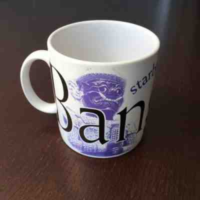 Starbucks Mug Bangkok 2001 City Mug Collection 20 oz Collector Series Jan Belson - Sold on eBay Jun, 25th 2019 for $16.99