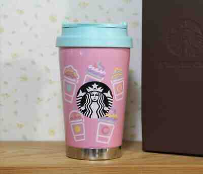 NIB! Starbucks Japan / Frappuccino Pink Stainless TOGO Tumbler / Elma / 355ml  - Sold on eBay Jun, 25th 2019 for $54.99