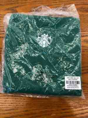 STARBUCKS -GREEN BARISTA APRON ~ 2 POCKETS ~ UNIFORM COFFEE EMPLOYEE ~ PATCH - Sold on eBay Jun, 25th 2019 for $15.10