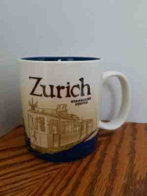 2013 Starbucks Zurich Switzerland Global Icon City Series Mug Coffee Cup 16oz - Sold on eBay Jun, 25th 2019 for $17.99