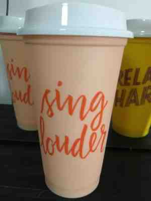 Starbucks Reusable Cup 2019 Summer Sing Louder - Sold on eBay Jun, 25th 2019 for $18.00
