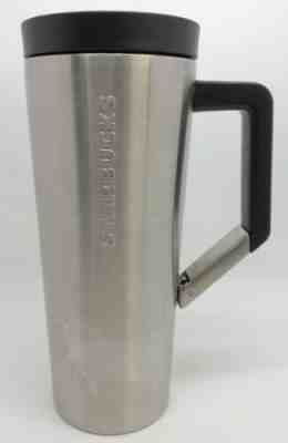 STARBUCKS 16oz Stainless Steel Travel Mug w/ Lid (RF976) - Sold on eBay Jun, 25th 2019 for $19.95