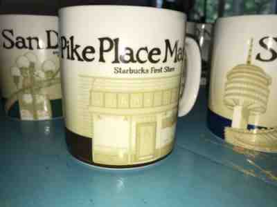 Pike Place Market Starbucks First Store Mug 2012 16oz - Sold on eBay Jun, 25th 2019 for $15.50