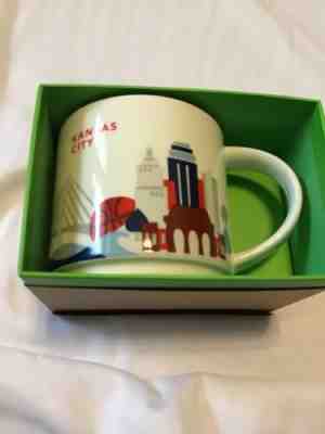 Starbucks Mug You Are Here Collection Kansas City Discontinued Midwest Cup - Sold on eBay Jun, 25th 2019 for $20.20