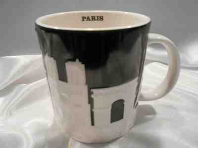 Starbucks Coffee Metro Paris Relief Mug 2011 Collectors Series Notre-Dame Eiffel - Sold on eBay Jun, 25th 2019 for $24.99
