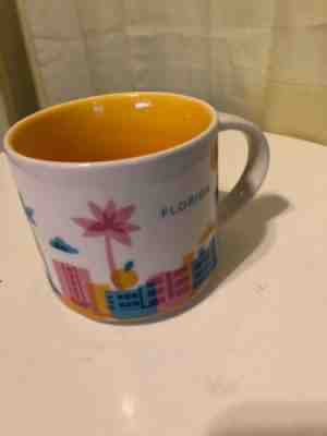 New Starbucks You Are Here Collection FLORIDA NASA Flamingo 14 Oz Mug - Sold on eBay Jun, 25th 2019 for $16.00