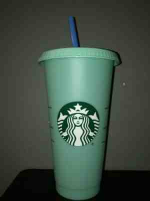 Starbucks Color Changing Cold Cup Turquoise turquoise blue - Sold on eBay Jun, 25th 2019 for $20.00