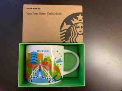 Starbucks Dublin You Are Here Mug Ha’penney Bridge Shamrock Poolbeg Ireland - Sold on eBay Jun, 25th 2019 for $50.00