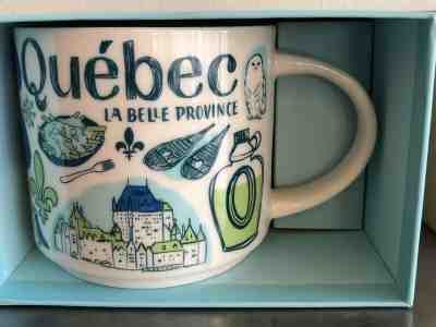 Starbucks Mug Quebec Been There Series New in Box - 14 oz - Sold on eBay Jun, 25th 2019 for $35.00