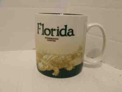 Starbucks Coffee FLORIDA 16oz Coffee Mug Cup 2009 Collector Series  VGC - Sold on eBay Jun, 25th 2019 for $15.99