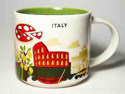 Starbucks ITALY YAH Mug You Are Here Collector Series 14 oz, Free tracking - Sold on eBay Jun, 25th 2019 for $37.79