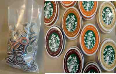194 pcs Lot STARBUCKS metal bottle caps for Arts/Crafts - Sold on eBay Jun, 25th 2019 for $67.90