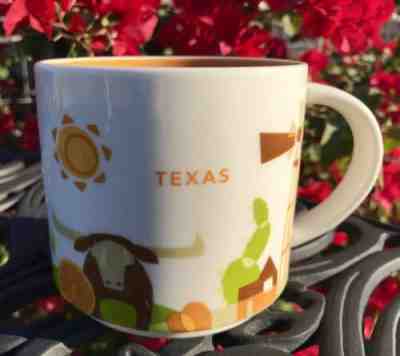 Starbucks Texas You Are Here Collection Coffee Mug Lone Star State - Sold on eBay Jun, 23rd 2019 for $20.00