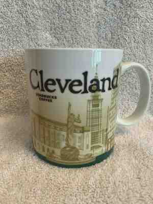 Starbucks Collector Series Mug 16 oz CLEVELAND - Discontinued - Sold on eBay Jun, 23rd 2019 for $18.99