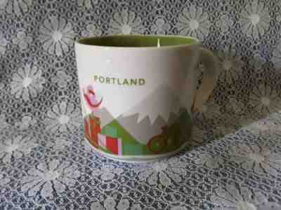 2013 Starbucks You Are Here Collection ~ 14 FL OZ Mug ~ Portland Oregon - Sold on eBay Jun, 23rd 2019 for $15.00