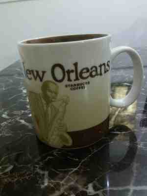 16oz Starbucks Coffee cup Mug New Orleans City Collector Series Mugs - Sold on eBay Jun, 23rd 2019 for $21.00