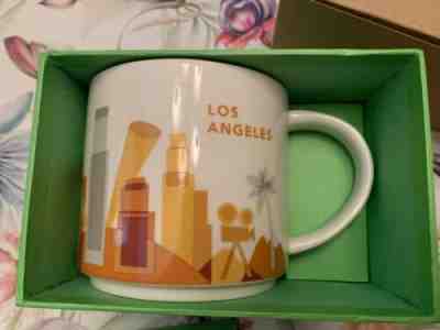 Starbucks Los Angeles you Are Here Coffee Mug Cup 14 Oz Collection 2015 - Sold on eBay Jun, 28th 2019 for $20.00