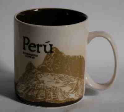 Starbucks Peru Global Icon Collector Series Coffee Mug Cup 16 oz - Sold on eBay Jun, 28th 2019 for $49.99