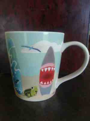 Starbucks Coffee Mug HAWAII Surf Board Beach Turtle Shark Bone RETIRED 2010 - Sold on eBay Jun, 28th 2019 for $21.99
