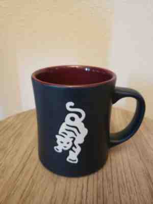Starbucks 2012 Sumatra Tiger Coffee Mug Matte Black Maroon Ceramic Cup 16oz - Sold on eBay Jun, 28th 2019 for $27.50